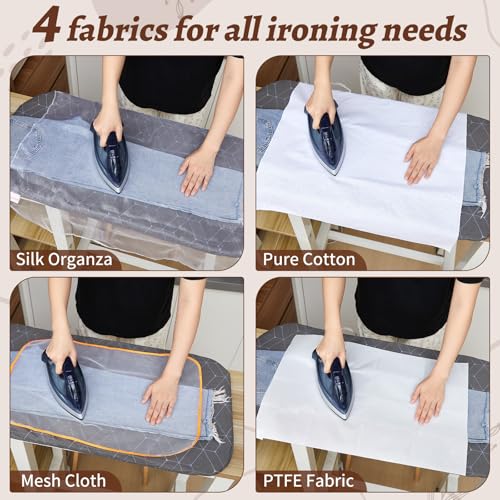 HunnmingRe 4 Types Pressing Cloth for Ironing