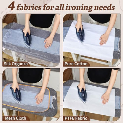 HunnmingRe 4 Types Pressing Cloth for Ironing