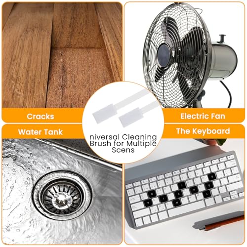 50 Pcs Disposable Crevice Cleaning Tool, Crevice Brush for Keyboards