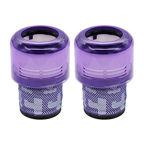 Lemige 2 Pack V11 V15 Filters Replacement for Dyson V11 V15 Cordless Vacuum - size: V11 V15-2 P-3.54*5.12 IN