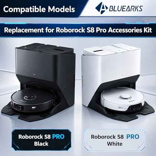 25 Pack S8 Pro Ultra Accessories Kit,Compatible with Roborock S8 Pro Ultra Robot Vacuum,2 Roller Brush,1 Mop Cleane Brush,4 Mop Pads,4 Hepa Filters,6 Side Brush,6 Vacuum Bags,2 Tool - size: 25Pcs for S8 Pro Ultra Parts