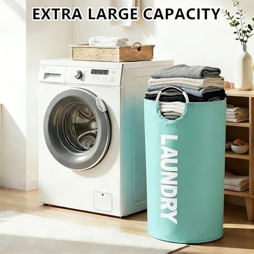 A Large 90 Liter Laundry,Blue - color: Blue