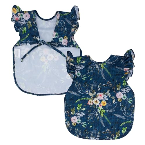 BapronBaby Flutter Baby Led Weaning Infant Feeding Bib Crafting Smock 6M-5T - color: Boho Floral, size: Preschool 3-5yrs