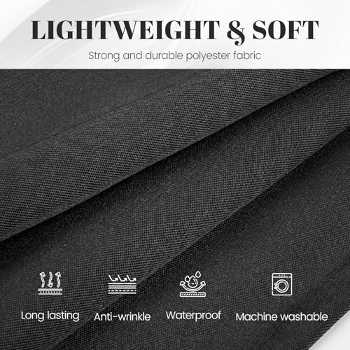 Serrenf 3 Pcs Server Apron with 3 Pockets, aprons for women with pockets, waterproof apron with waitress apron, aprons for men black apron