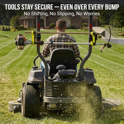 Tractor ROPS Tool Holder 2PC Universal Heavy Duty Tractor Tool Carrier Rack