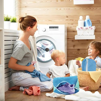 2 Pack Shoe Washing Machine Bag, Blue - color: Blue