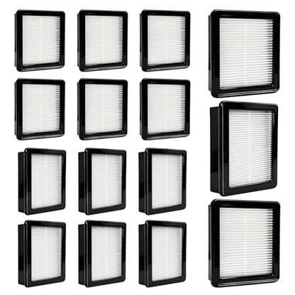 15 Pcs 107315 HEPA Filter Replacement Compatible with ProTeam Coach Pro 10 - size: 15