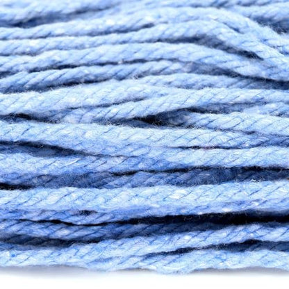 24 oz Loop-End Cotton Mop Head, Heavy Duty Mop Refill with 6 Inch Headband, Replacement Head for Home, Industrial & Commercial Use (Blue) - color: 24oz-blue