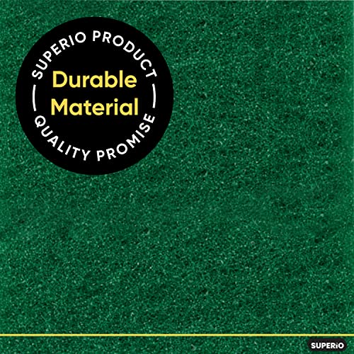 Heavy Duty scouring Pads Non-Scratching Scrubber, Non-Scratch Cleaning Scrub Pads, Eco-Friendly Reusable Kitchen Scrubbing Pad, Great for Non-Stick Cookware - size: 10-pack