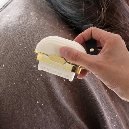 SUPVOX Mini Lint Roller Ball Portable Reusable Pet Hair Remover for Clothes Couch Car Seat Travel Sticky Dust Cleaner with Hand Strap Compact 3.81 X 2.75 X 1.37 in