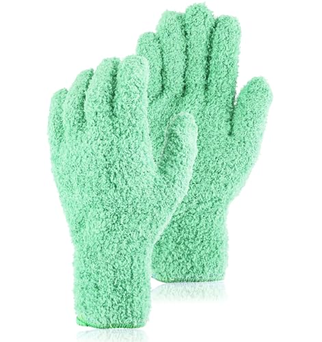 Microfiber Gloves for Plants, Microfiber Plant Cleaning Gloves