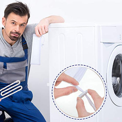 Shappy 6 Pieces Lint Traps for Washing Machine Drain Hose Nylon Mesh