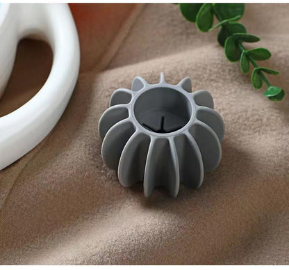 Reusable Magic Laundry Balls for Washing Machine, Anti-Tangle Anti-Stain Cleaning Tool, Pet Hair Remover & Lint Catcher, Manual Fur Catcher, No Electricity Needed (Grey,3pcs) - color: Gray, size: 3pcs