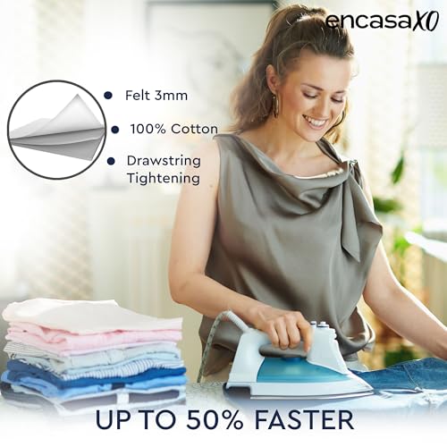 Encasa XO Ironing Board Cover and Pad 49"x18" Wide, Thick Felt - color: Aztec, size: Wide (49"x18")