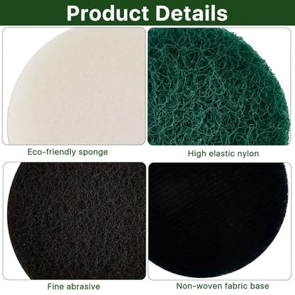 32 Pcs Electric Cleaning Brush Pad Set Fit for Dremel Versa Cleaning Brush