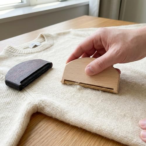 Cashmere Combs, Sweater De-Pilling Tool, with Case, 2Pcs