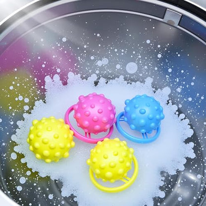 1Pc Yellow Pet Hair Remover for Laundry Reusable Catcher Float Trap Mesh Bag Washing Machine Filter Washer,Pet Portable Balls Lint