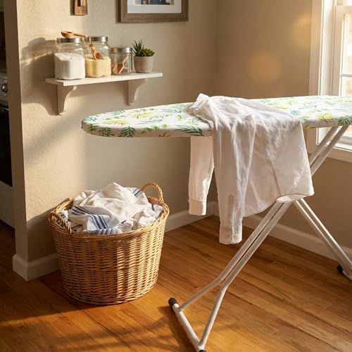 SheeChung Ironing Board 13"x43",Full Size Iron Board with Rest,Adjustable - style: 43x13-Green