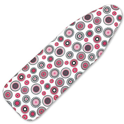 Ironing Board Cover and Pad,12x36In Sewn-in Thick Feltpads - color: 12x36in-red Circle