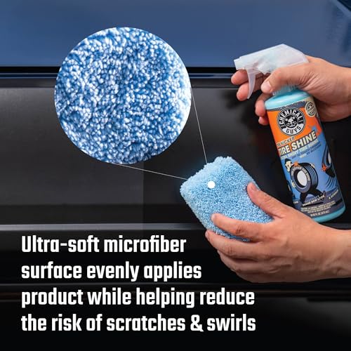 Chemical Guys, Premium Microfiber Applicator Pads, Soft Foam Core, 2 Pack