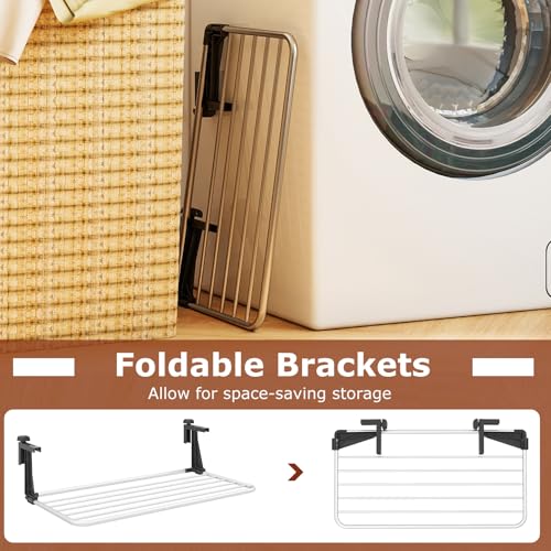 Tangkula Portable Clothes Drying Rack for Indoor & Outdoor Use(Large) - size: Large