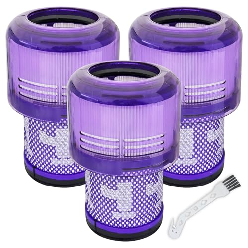 Replacement Filter Compatible with Dyson V11, V15, SV22, SV28, SV47 - style: 3-Pack