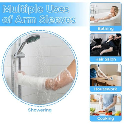 RAINFLOW Waterproof Arm Cast Cover for Shower - Adult Arm Sleeve Protector - size: Arm Cover