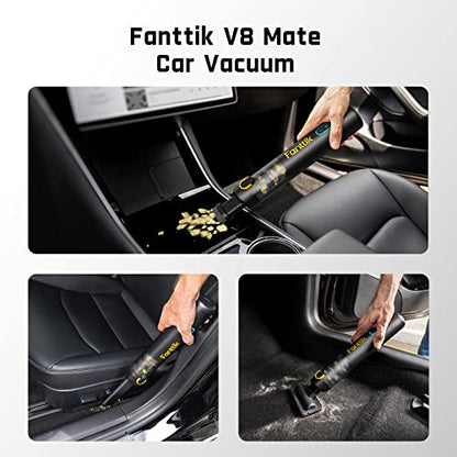 Fanttik 2-Pack Replacement HEPA Filter, Washable and Reusable Filter Fits for Fanttik V8 Apex & V8 Mate & V10 Mix & Slim V10 Apex Car Vacuum (AV8001)