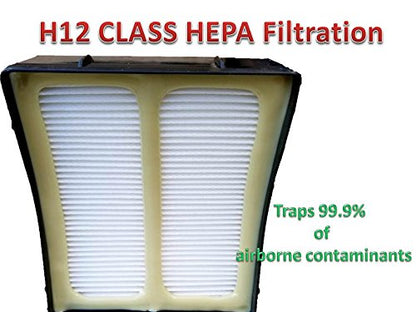 Casa Vacuums Replacement for Shark Rotator Powered LiftAway Speed & DuoClean Foam Felt & HEPA Filters Fit NV680 NV681 NV682 NV683 NV800 NV801 NV803 UV810 AX912 QU922Q Upright. Compare to XFF680 XHF680