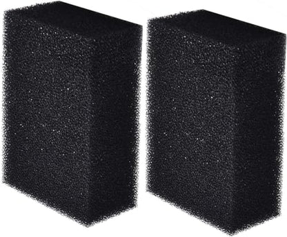 ALEGI Filter Foam Sponges,Bio Sponge Filter Media Pad 7.5" x 4.7" x 2.75" - size: 7.5" x 4.7" x 2.75" (2pcs)