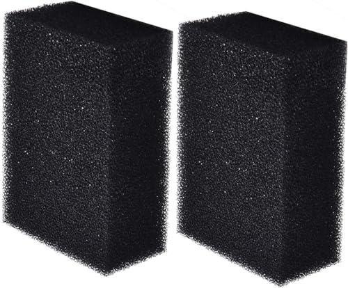 ALEGI Filter Foam Sponges,Bio Sponge Filter Media Pad 7.5" x 4.7" x 2.75" - size: 7.5" x 4.7" x 2.75" (2pcs)