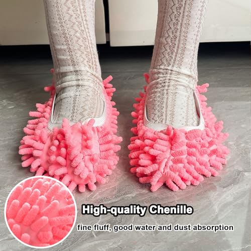 20 Pcs Mop Slippers,10 Pairs Mop Socks,Microfiber Mop Shoes