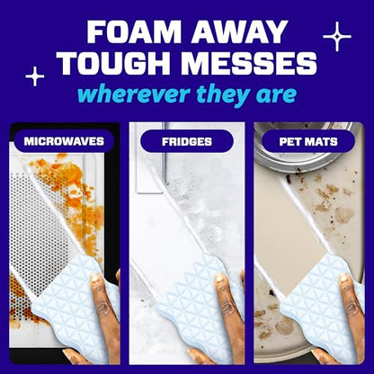 Mr. Clean Magic Eraser Foaming Sponge, All Purpose, Dawn Cleaning Power, Wall Cleaner, Sneaker Cleaner, Oven Cleaner, Kitchen, Bathroom, Shower Cleaning Supplies, Scrubber, Ultra Foamy, 7ct - size: 7 Count (Pack of 1), style: Original Version