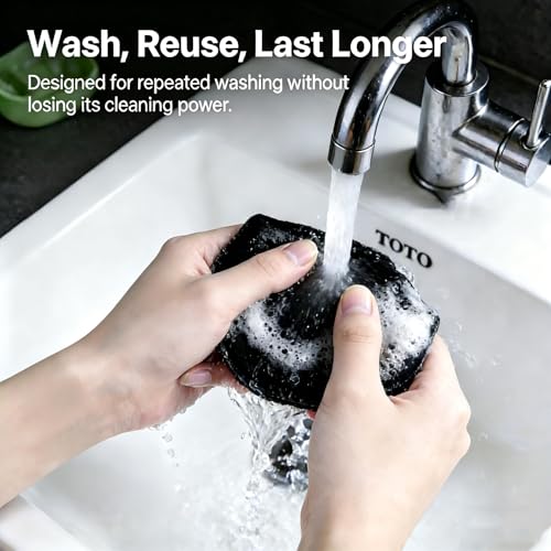 Multi-Purpose Screen Cleaner Ultra-Fine Microfiber Cleaning Mitt, Reusable Lint-Free Streak-Free Wipe for Electronic Screens, Car Dashboard, Leather Products, Compatible with Leather Cleaners (Blue) - color: Blue