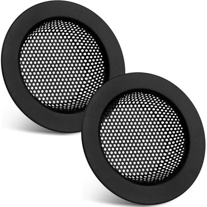 Retisee 2 Pcs Kitchen Sink Drain Strainer 4.4 Inch,Matte Black - color: Matte Black