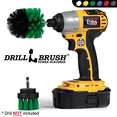 Kitchen Cleaning Supplies - Oven Scrubbing Tools - Griddle Cleaner Brush - color: Green
