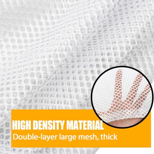4 pcs Commercial Mesh Laundry Bag - Sturdy Mesh Material with Drawstring Closure. Ideal Machine Washable Laundry Bag for Factories, College, Dorm and Apartment Dwellers(4Set-M,L,XL,XXL) - size: 4pcs-M,L,XL,XXL