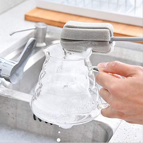 Brush Bottle 2 Pack 1 Long 1 Short Cleaning Brush 2pcs Traceless Hook