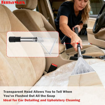 TunaMax Universal Work with All Shop Vacs Clear Extractor Attachment - size: Large