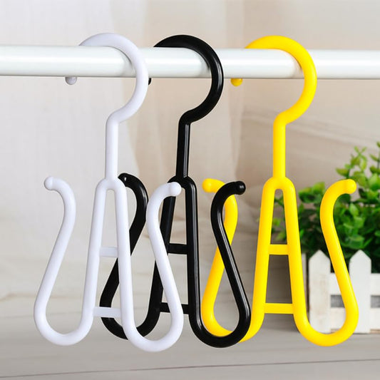 Shoe Hanging Hooks Sturdy Drying Hooks Large Thickened Plastic Shoe Hanger for Home Multi-Use Slippers Display