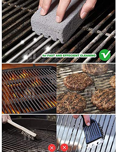 Magic Blackstone Griddle Scraper，4 Pack Gray Stone Cleaning Block Clean Brick for Grill, Removing Stains BBQ，Pool, Racks, Baking Steel, Oven, Flat Top Cookers, Utensils, Exfoliation Dead Skin, Toilet - color: 4 Gray