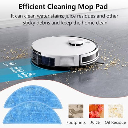 18 Pack Replacement Parts for ILIFE A30, A30 Pro, A30s Robot Vacuum - size: A