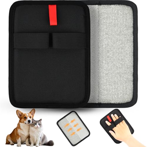 Pet Hair Removal Gloves for Cats & Dogs, Efficient Pet Hair Remover Electrostatic Glove, Reusable Pet Grooming Gloves Brush Tool for Furniture, Couch, Carpet, Clothing & Bed Sheets