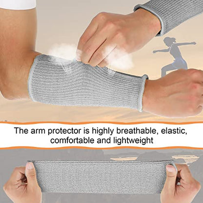Neer 4 Pair Protective Arm Sleeves Cover,7.9 Inch,Gray - color: Gray, size: 7.9 Inch