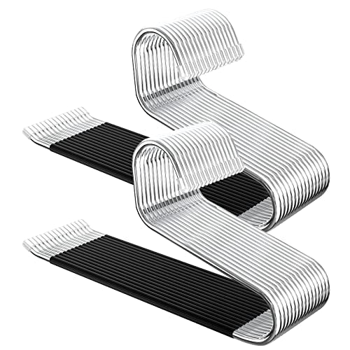 DOIOWN Open Ended Pants Hangers, Stainless Steel Jeans Hangers - size: 30 Pack