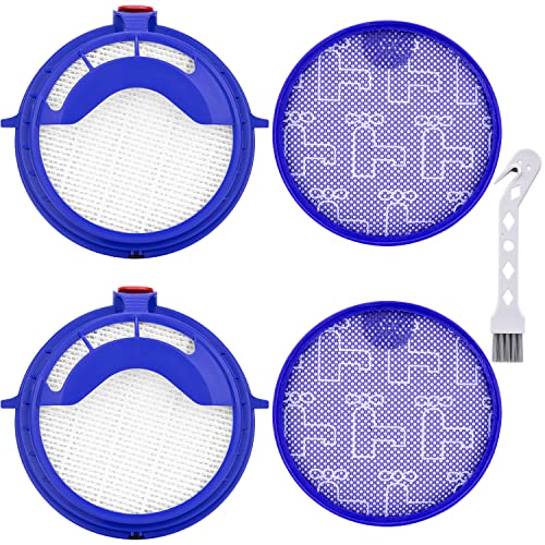 Anewise DC25 Filters for Dyson Ball Animal Multi Floor DC25 Upright Vacuum - size: DC25-2Sets