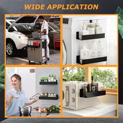 2 Pcs Magnetic Aerosol Spray Can Holder,Wall Mounted Toolbox Bottle Rack