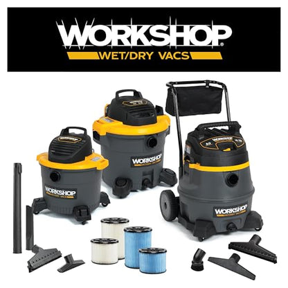 WORKSHOP Wet/Dry Vacs WS12502A 1-1/4-in. Crevice Tool Vacuum Attachment - size: 1-1/4"