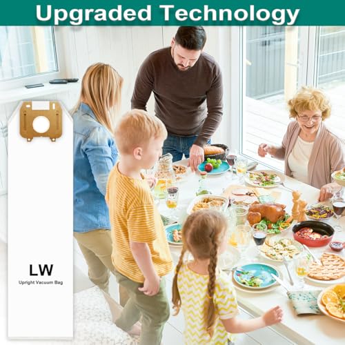 Type LW HEPA Vacuum Bags for Oreck Magnesium Upright