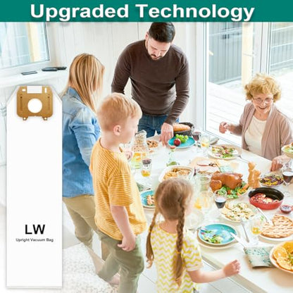 Type LW HEPA Vacuum Bags for Oreck Magnesium Upright